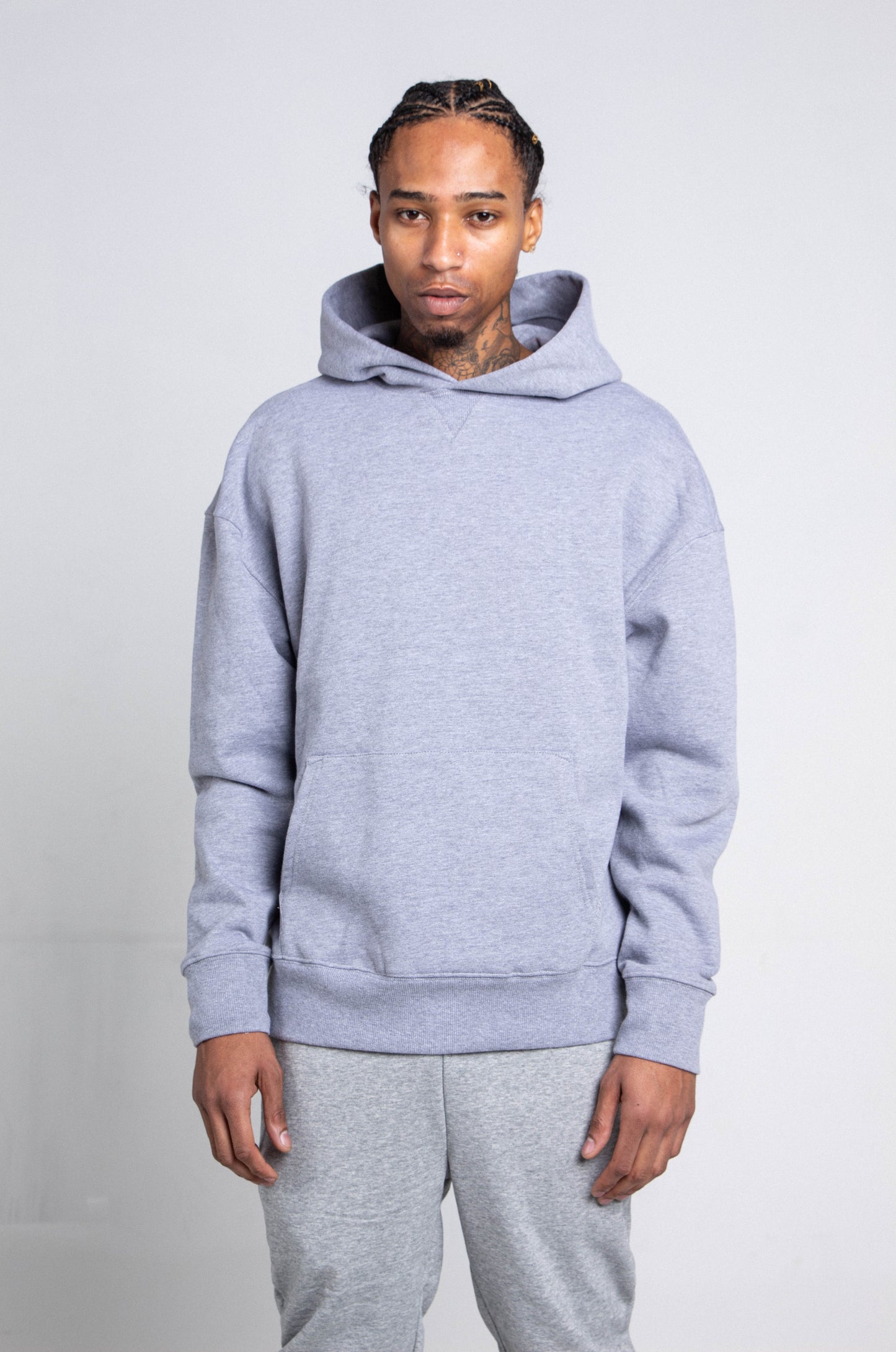 Plain Fleece Sweatshirt