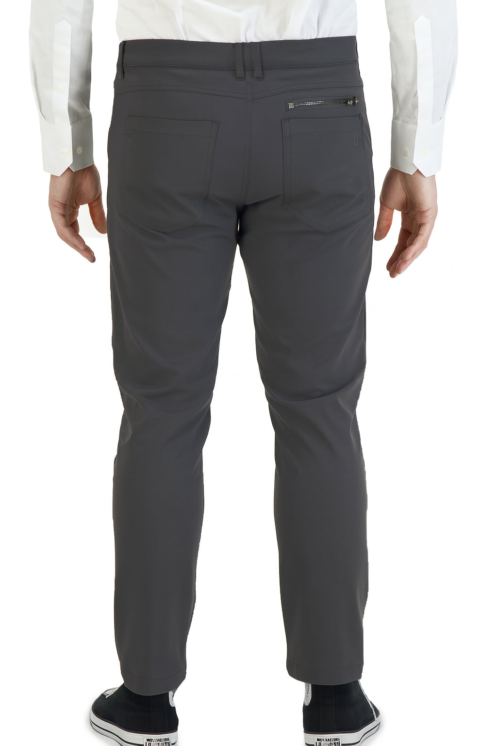 Stretch Men's Chinos Dark Charcoal