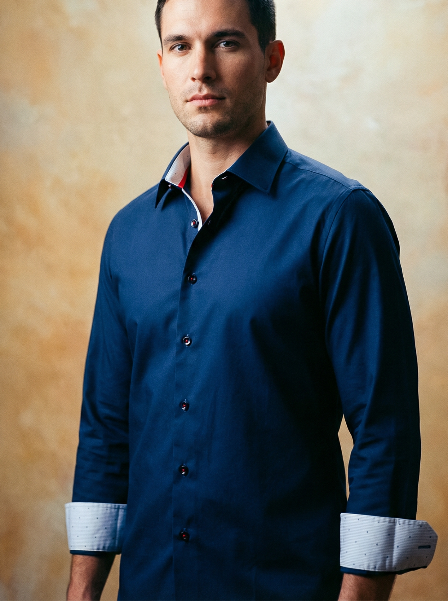 Alexander Button-Up Shirt Navy